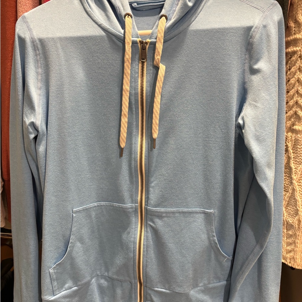 Vuori Light Blue Hoodie